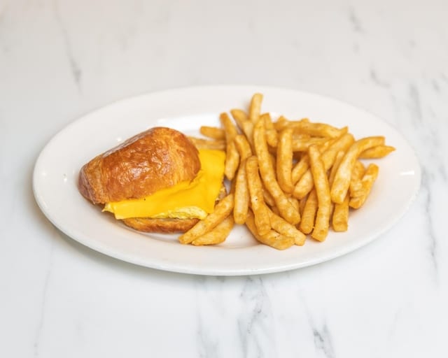 Egg & Cheese Croissant.