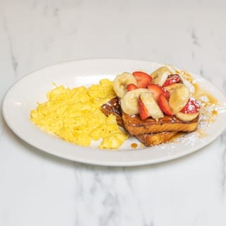 French Toast And Eggs