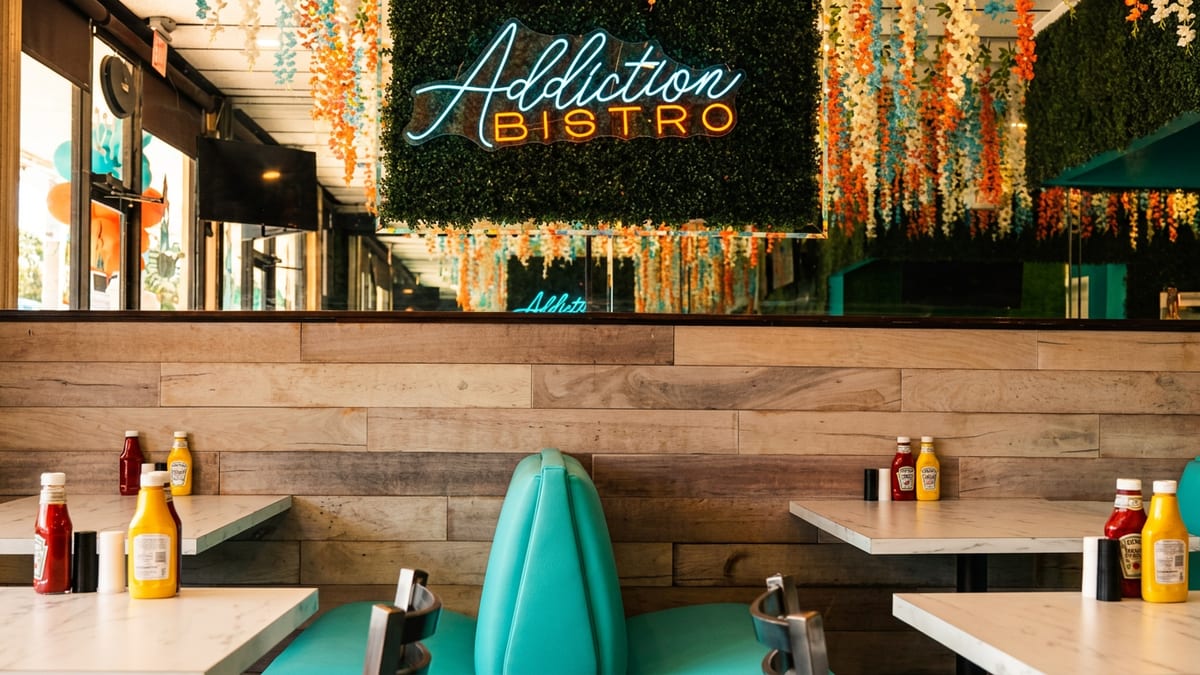 Inside Addiction Bistro