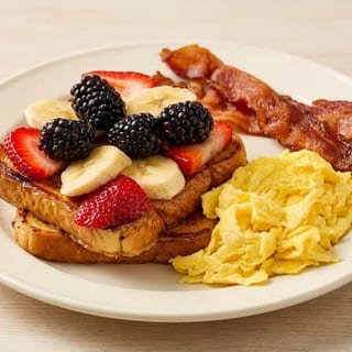 French Toast And Eggs