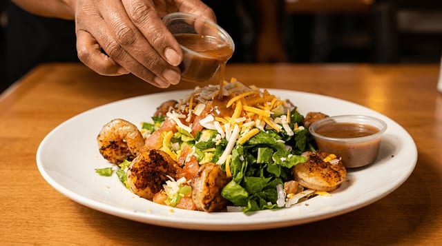 Balsamic Shrimp Salad.